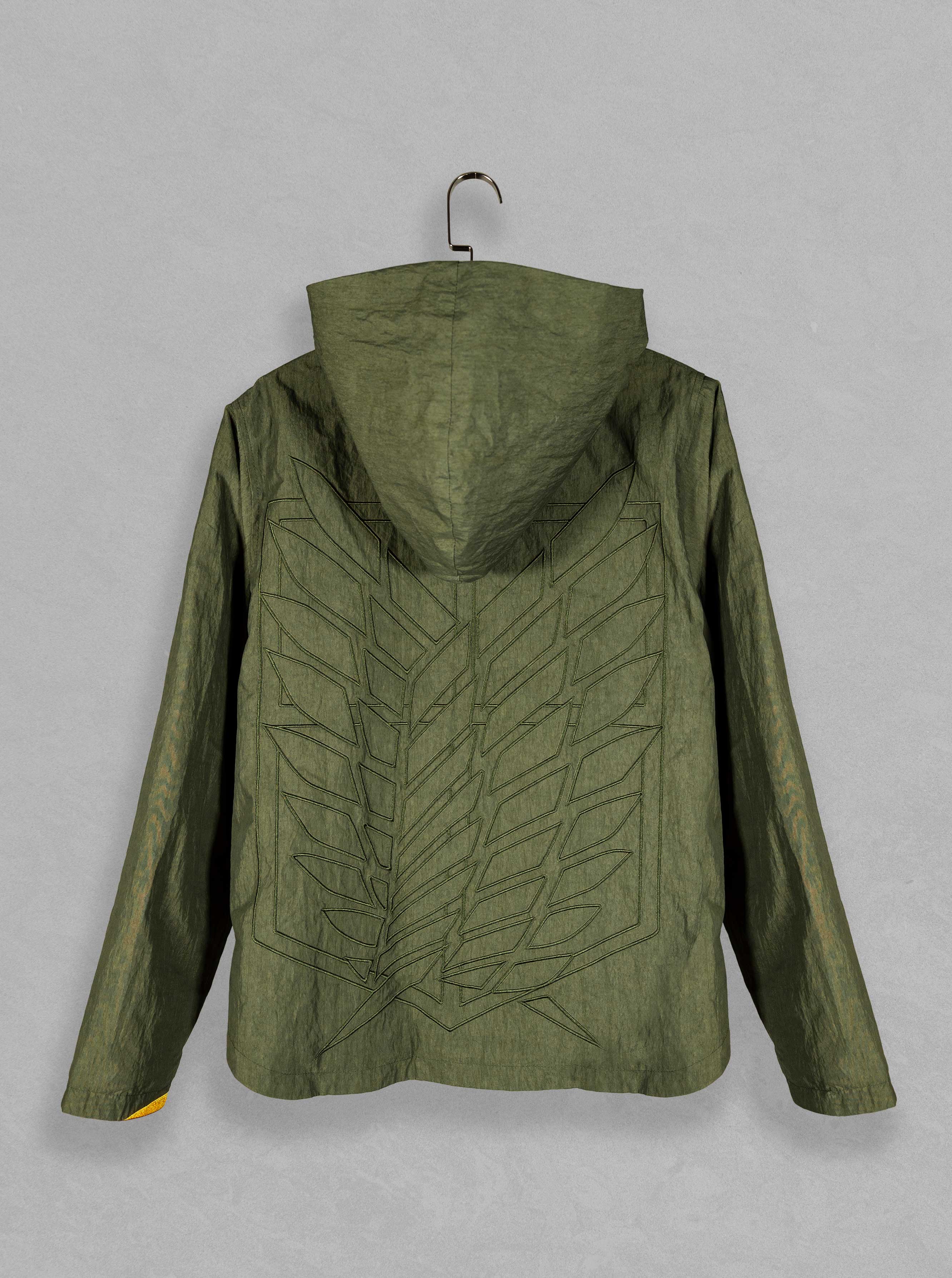 Cloak Scouting Legion Hoodie Green Jacket Attack On Titan Scouting