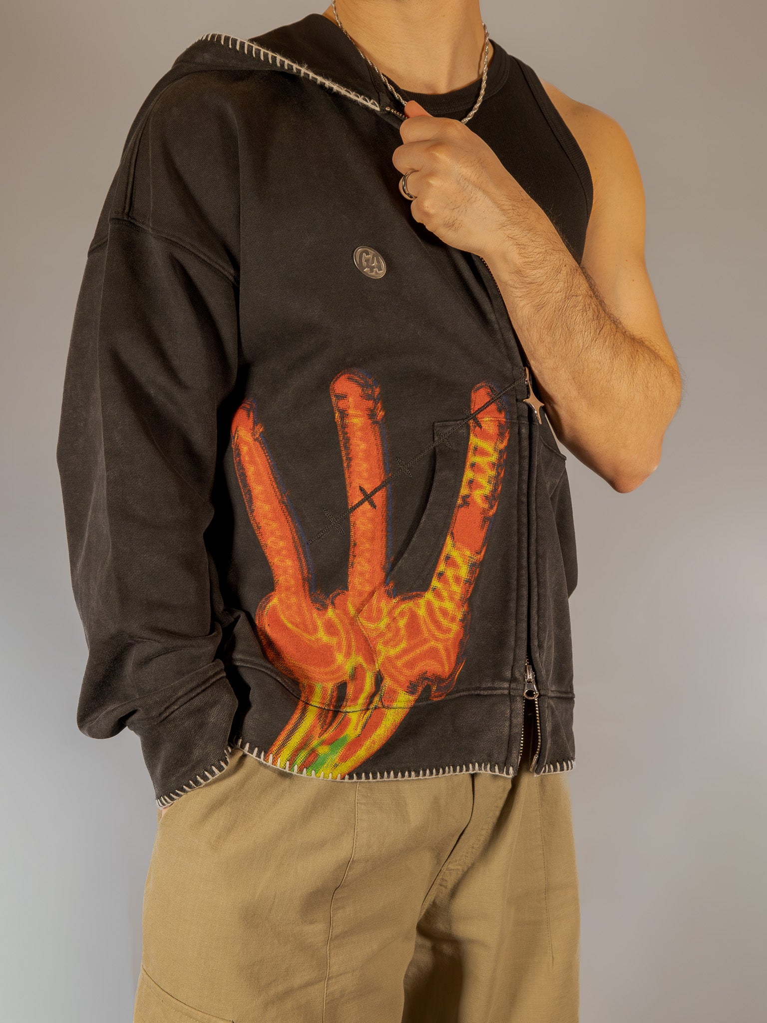 Thermal 3 Swords Hoodie