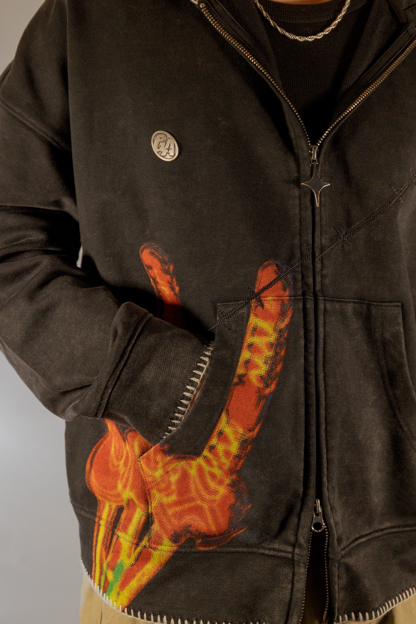 Thermal 3 Swords Hoodie