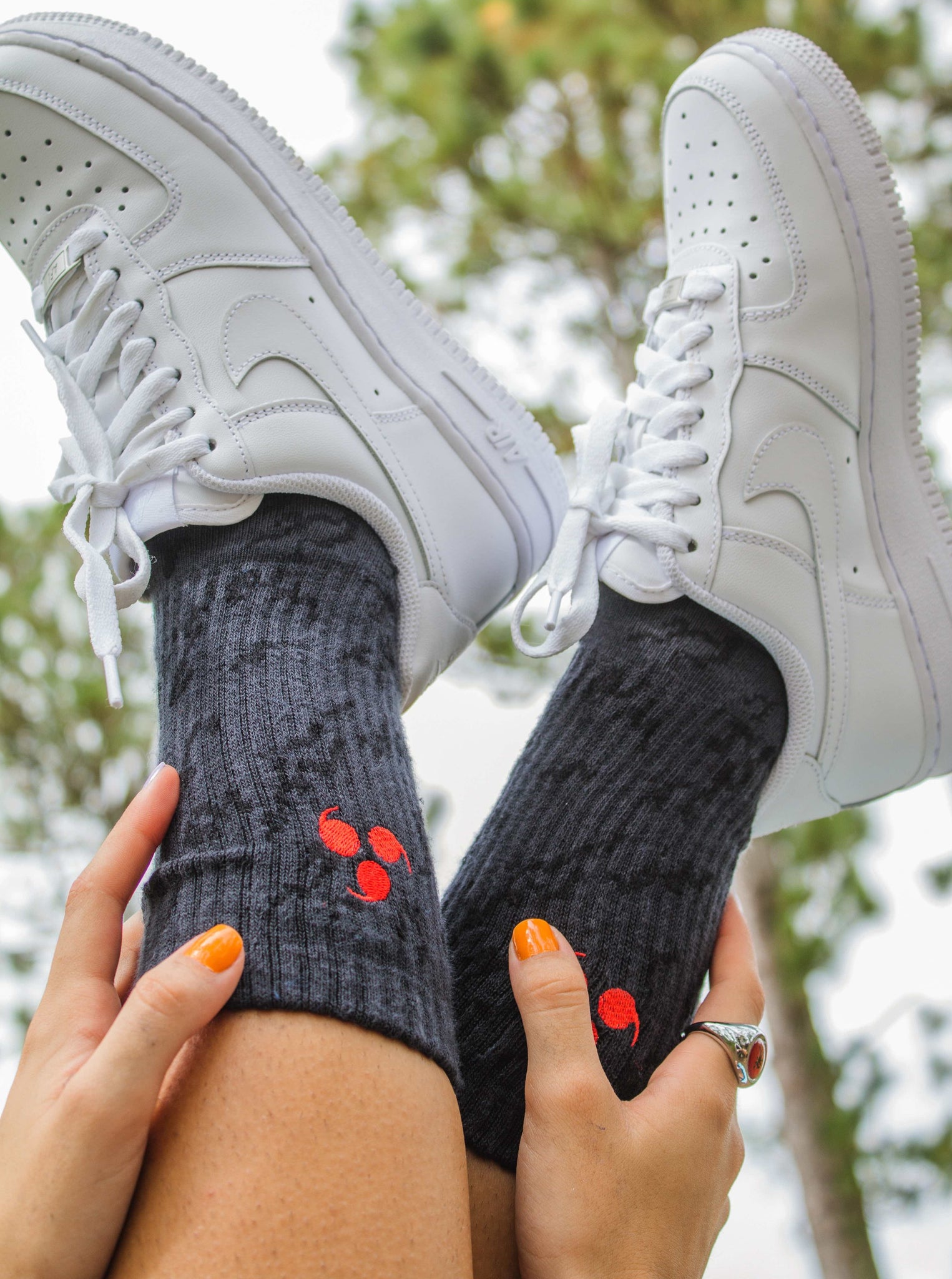 Naruto Sasuke Curse Mark Socks Grey Streetwear Fashion Anime Cosplay