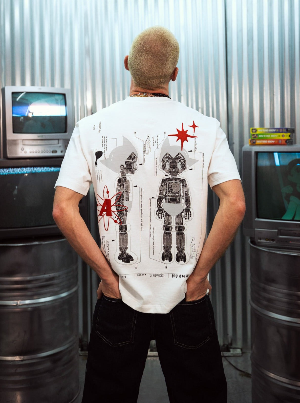 Astro Boy X-Ray Heavyweight Streetwear T-Shirt