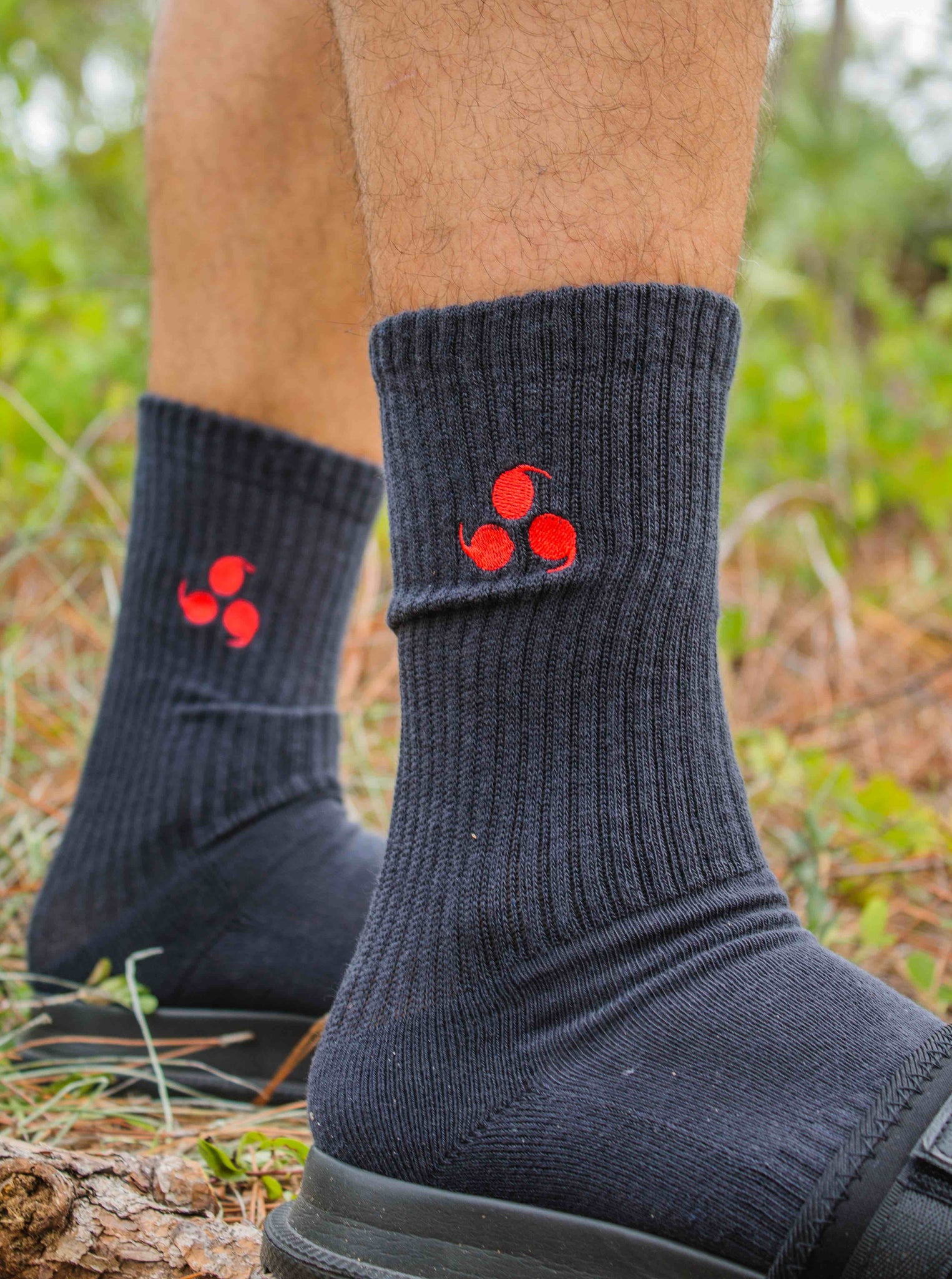 Naruto Sasuke Curse Mark Socks Grey Streetwear Fashion Anime Cosplay